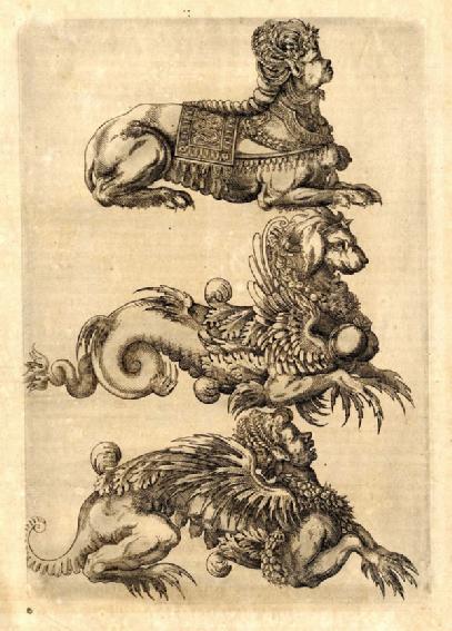 Exposition créatures fantastiques animaux sphinx 1578