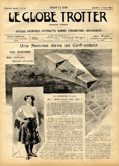 Exposition Histoire cerfs-volants femme