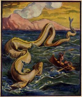 Exposition animaux fantastiques créatures monstres serpent de mer 