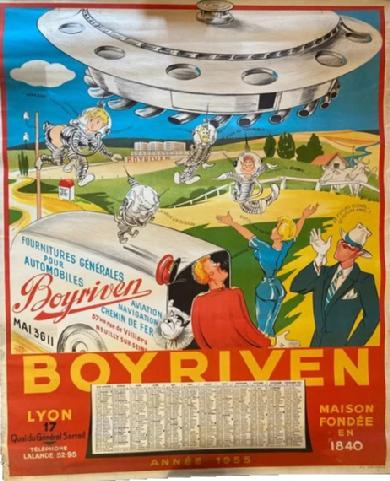 exposition planète Mars martien publicité