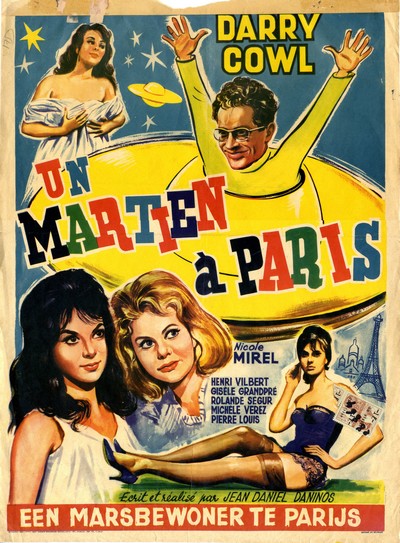 exposition planète Mars martiens Affiche