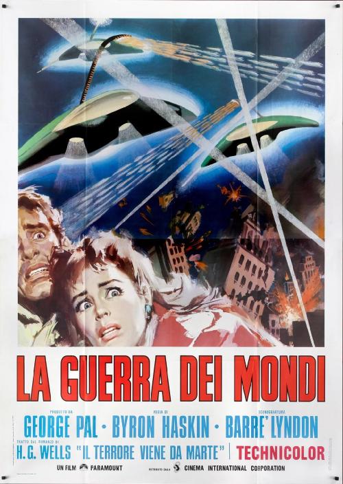 exposition planète Mars martiens Affiche