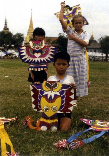 Exposition Histoire cerfs-volants Thaïlande photo