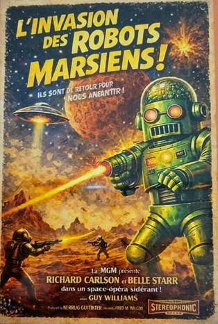 Exposition Planète Mars Fusée 