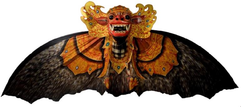 Exposition Histoire cerfs-volants Bali Barong