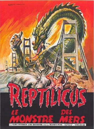 Exposition animaux fantastiques créatures reptilicus affiche